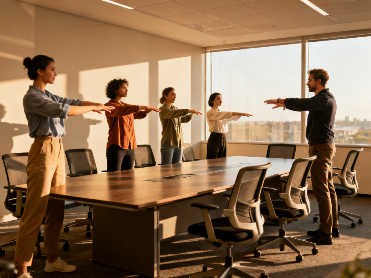 Quiztorndhim office movement warmup